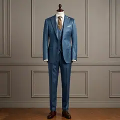 Tailored suit look